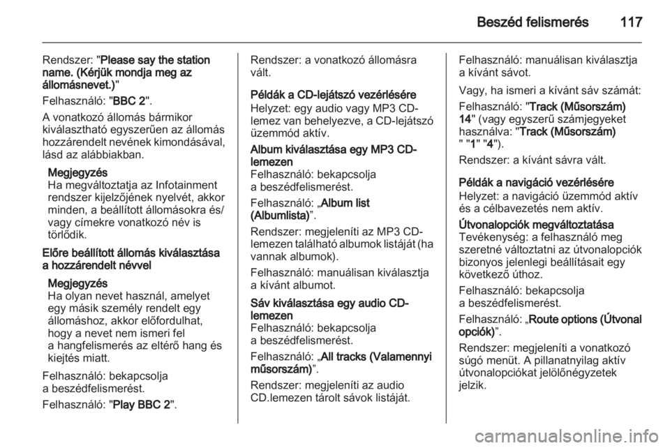 OPEL MERIVA 2012  Infotainment kézikönyv (in Hungarian) 