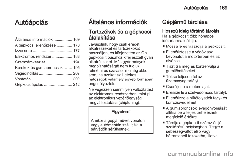 OPEL MERIVA 2013.5  Kezelési útmutató (in Hungarian) 
