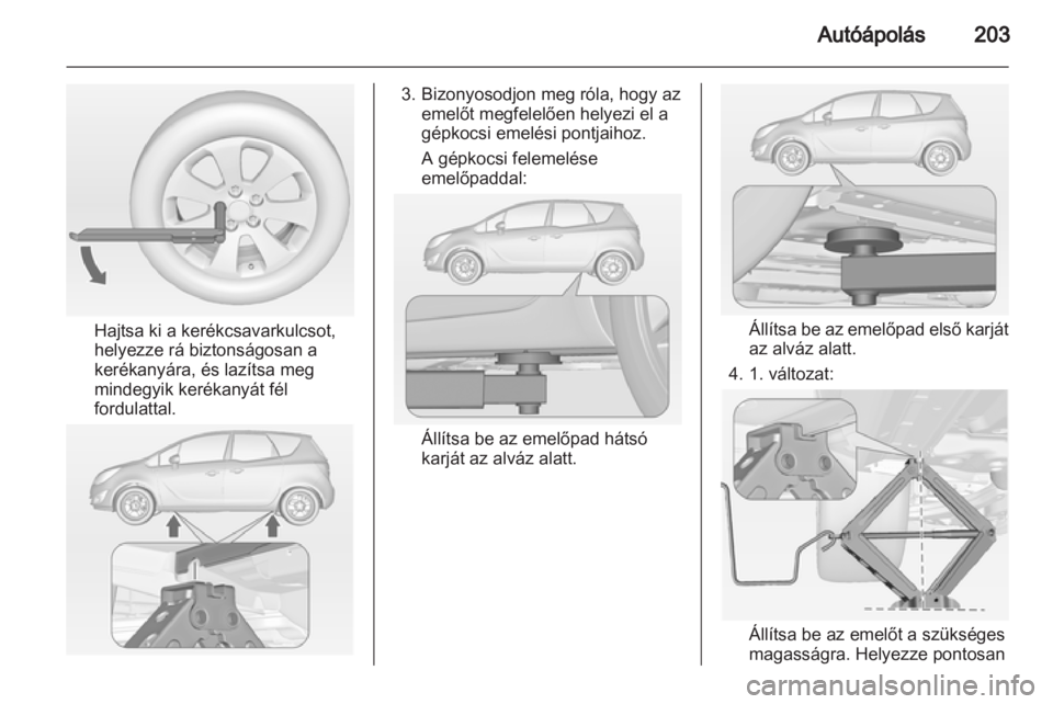 OPEL MERIVA 2013.5  Kezelési útmutató (in Hungarian) 