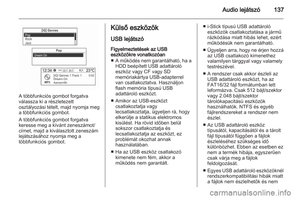 OPEL MOKKA 2013  Infotainment kézikönyv (in Hungarian) 