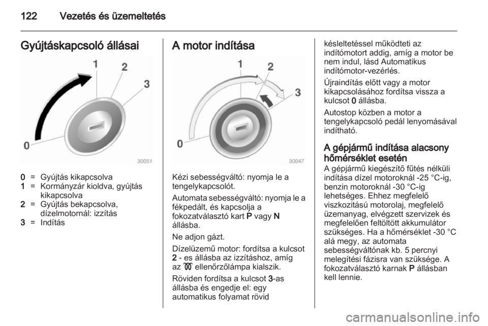 OPEL MOKKA 2013  Kezelési útmutató (in Hungarian) 