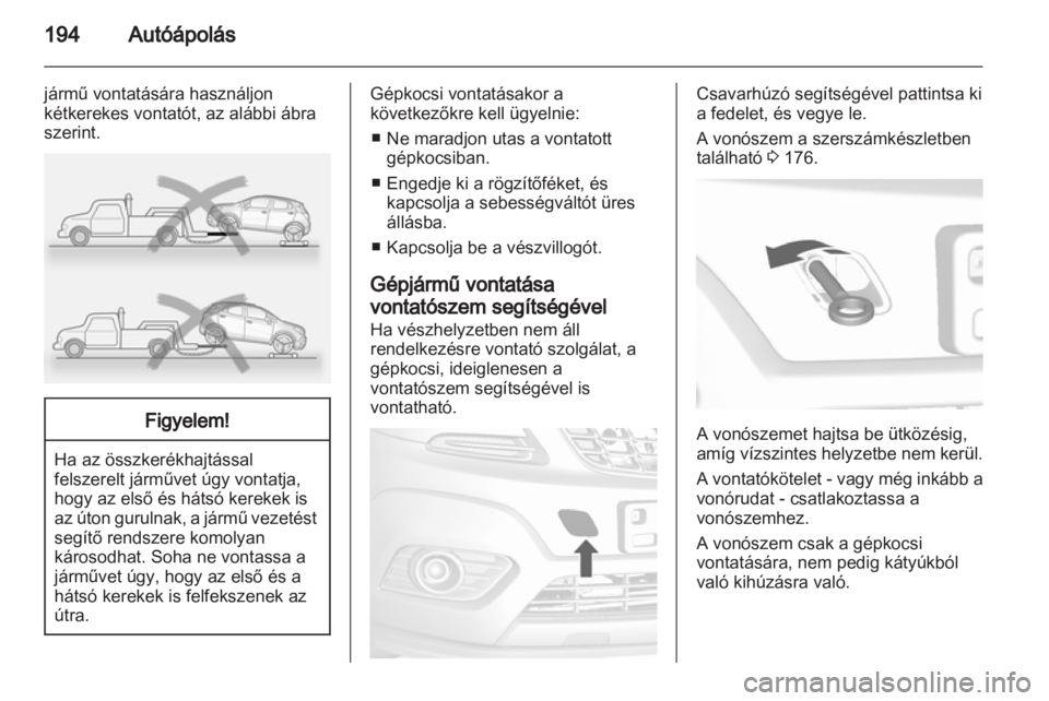 OPEL MOKKA 2013  Kezelési útmutató (in Hungarian) 