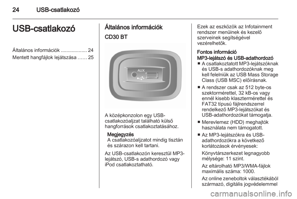 OPEL VIVARO 2011  Infotainment kézikönyv (in Hungarian) 