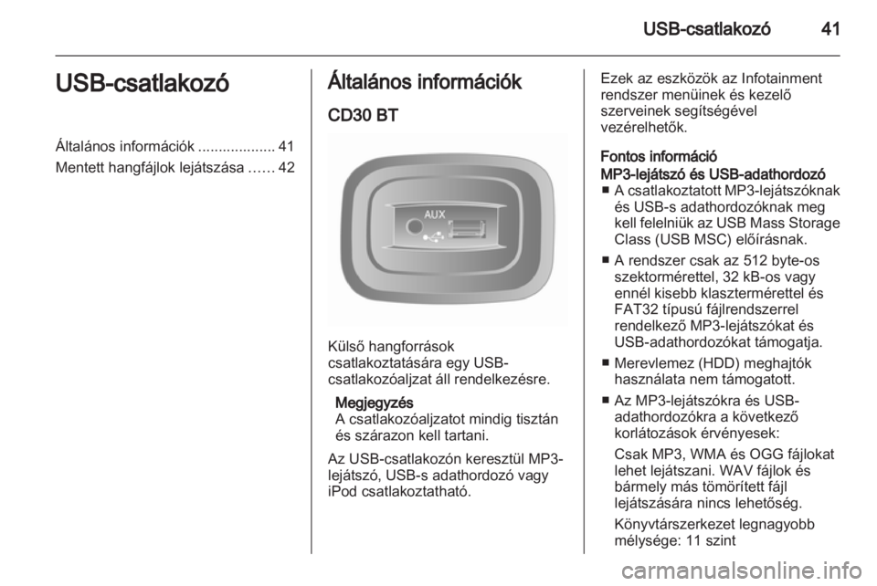 OPEL VIVARO 2012  Infotainment kézikönyv (in Hungarian) 
