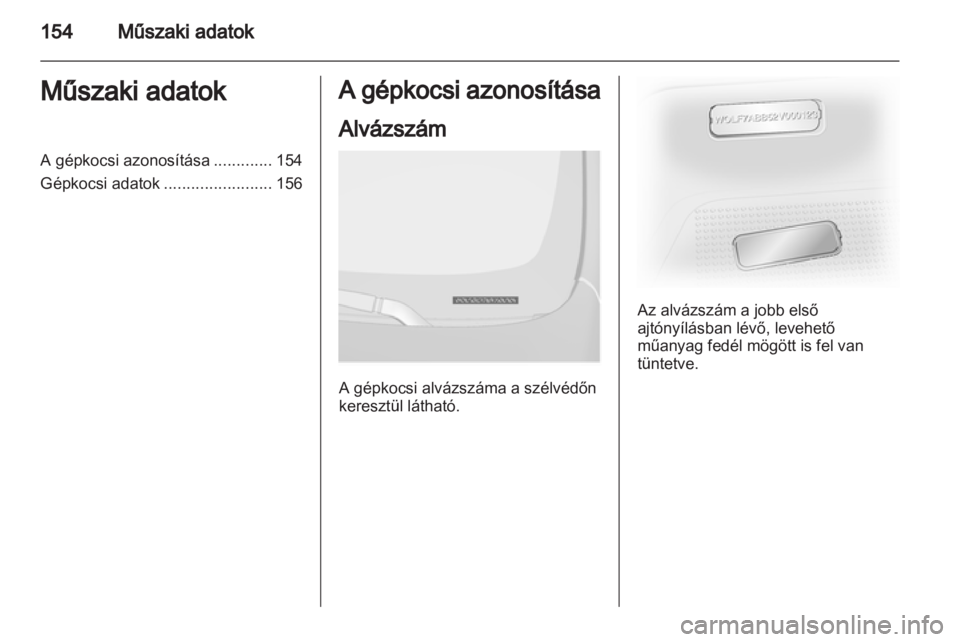 OPEL VIVARO 2013.5  Kezelési útmutató (in Hungarian) 