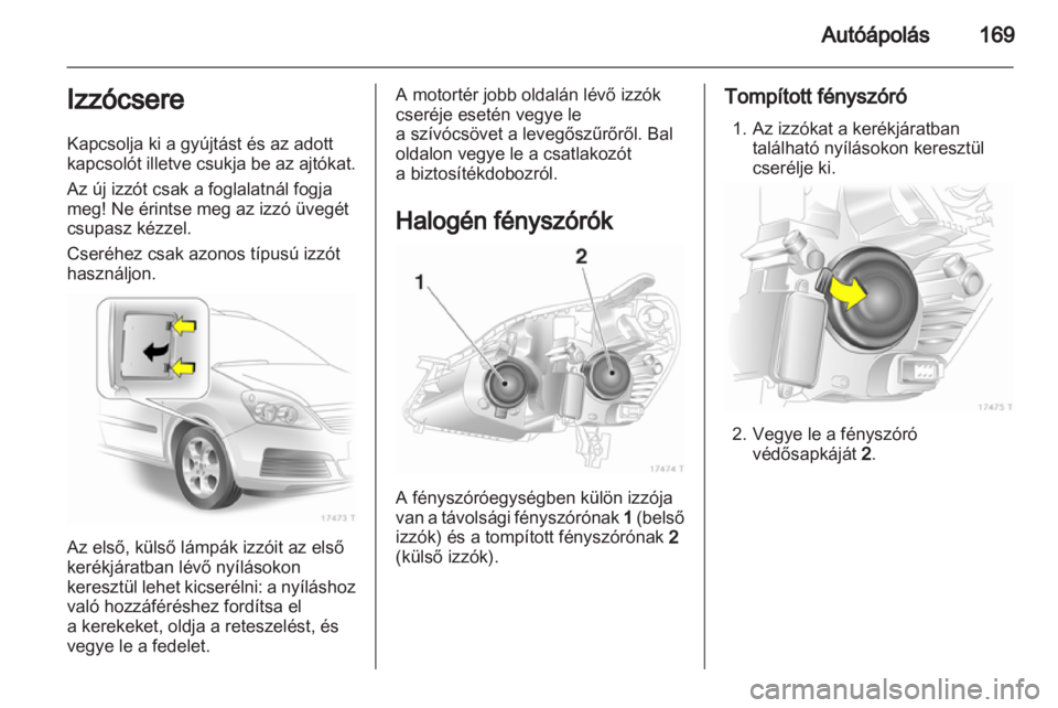 OPEL ZAFIRA 2012  Kezelési útmutató (in Hungarian) 
