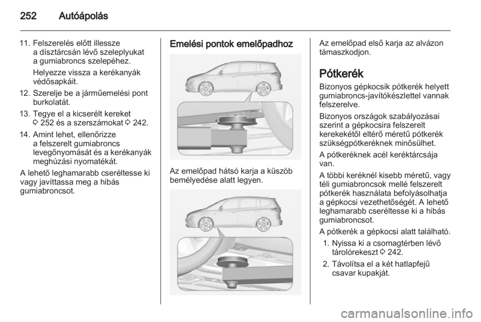 OPEL ZAFIRA TOURER 2012  Kezelési útmutató (in Hungarian) 