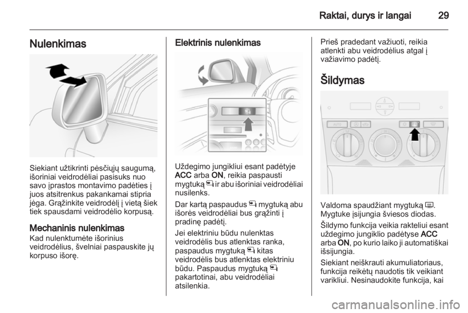 OPEL ANTARA 2012.5  Savininko vadovas (in Lithuanian) 