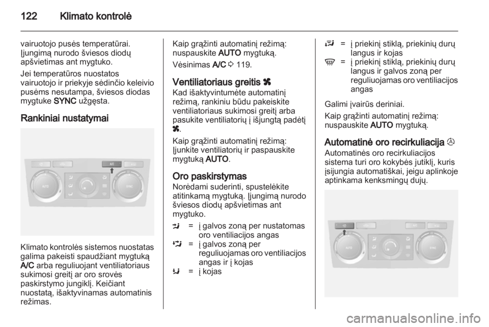 OPEL ANTARA 2013.5  Savininko vadovas (in Lithuanian) 
