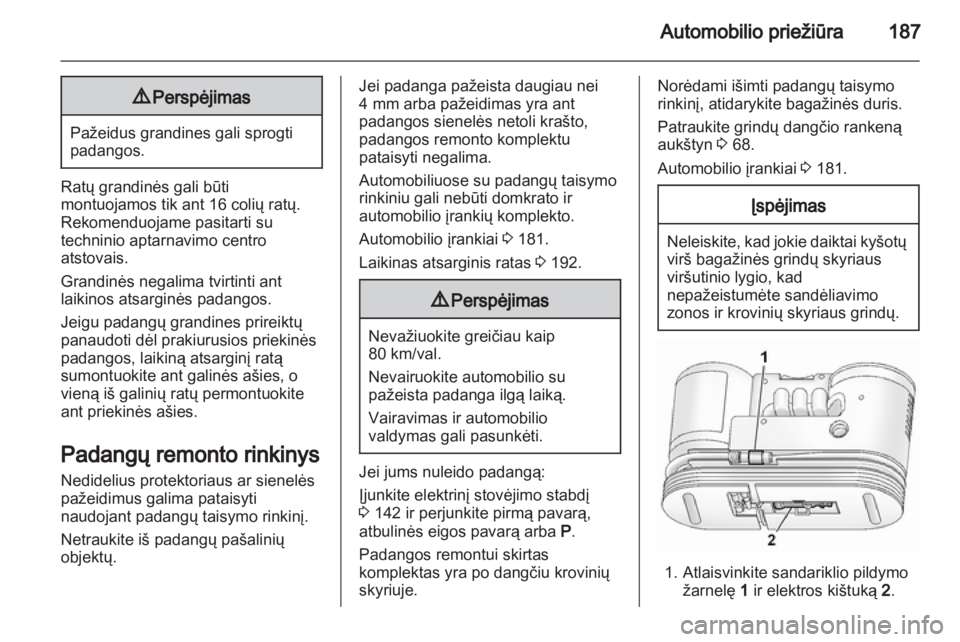 OPEL ANTARA 2013.5  Savininko vadovas (in Lithuanian) 