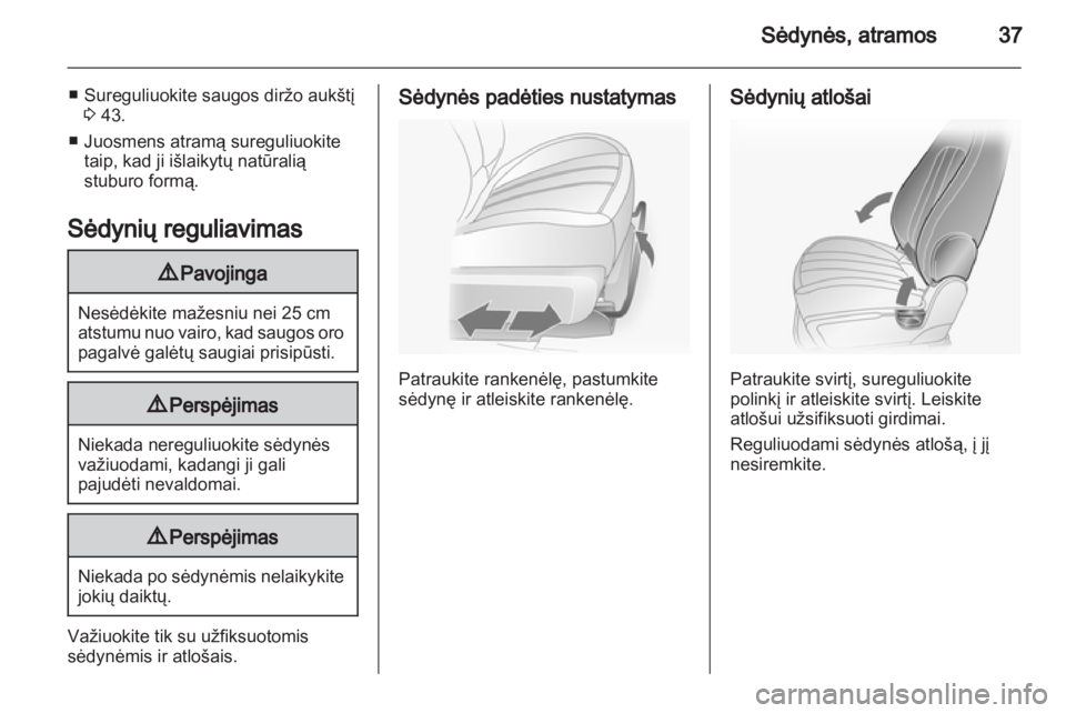 OPEL ANTARA 2013.5  Savininko vadovas (in Lithuanian) 