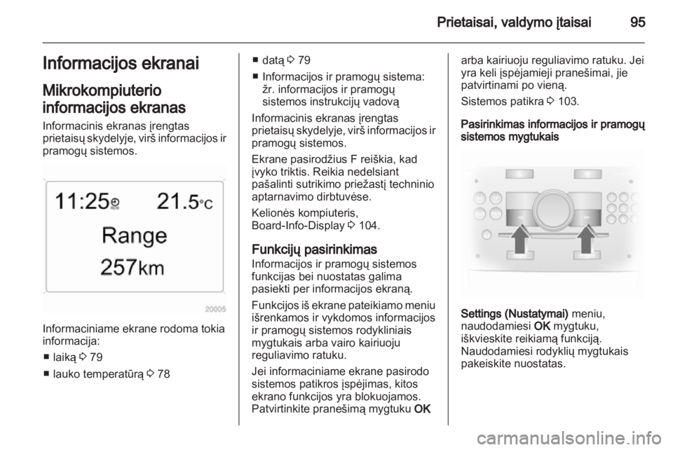 OPEL ANTARA 2013.5  Savininko vadovas (in Lithuanian) 