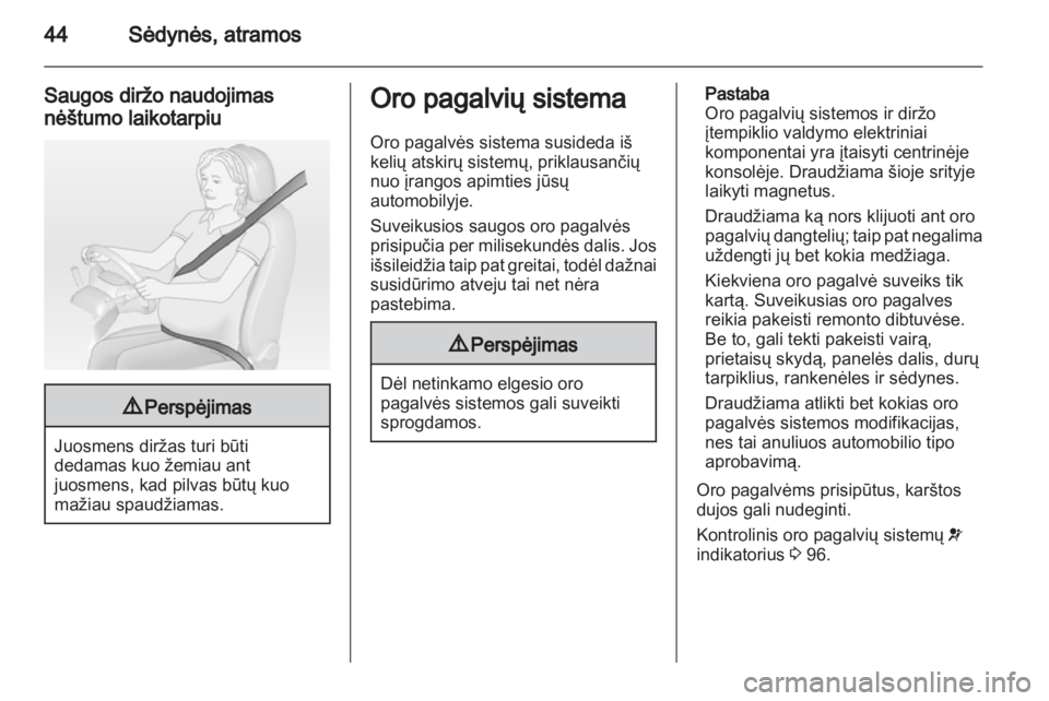 OPEL ASTRA J 2011  Savininko vadovas (in Lithuanian) 