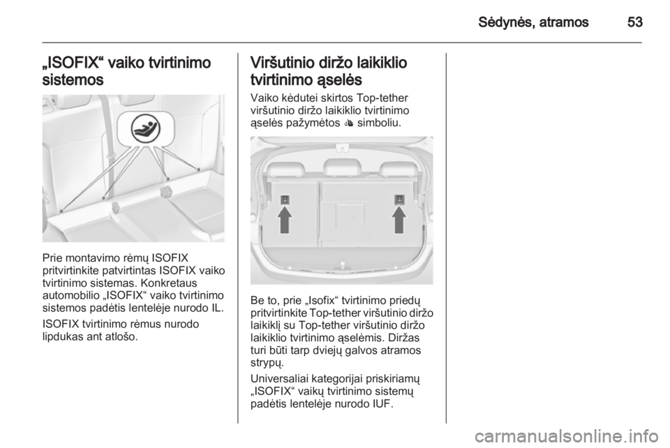 OPEL ASTRA J 2011  Savininko vadovas (in Lithuanian) 