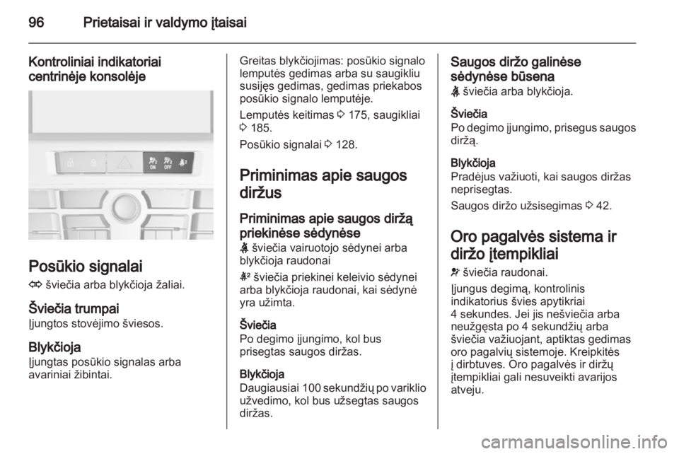 OPEL ASTRA J 2011  Savininko vadovas (in Lithuanian) 