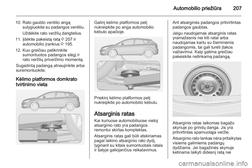 OPEL ASTRA J 2011.5  Savininko vadovas (in Lithuanian) 
