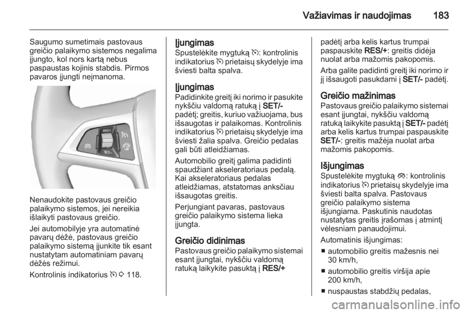 OPEL ASTRA J 2013  Savininko vadovas (in Lithuanian) 