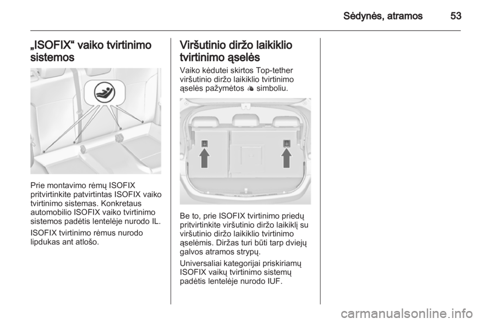 OPEL ASTRA J HB5 & ST 2012  Savininko vadovas (in Lithuanian) 