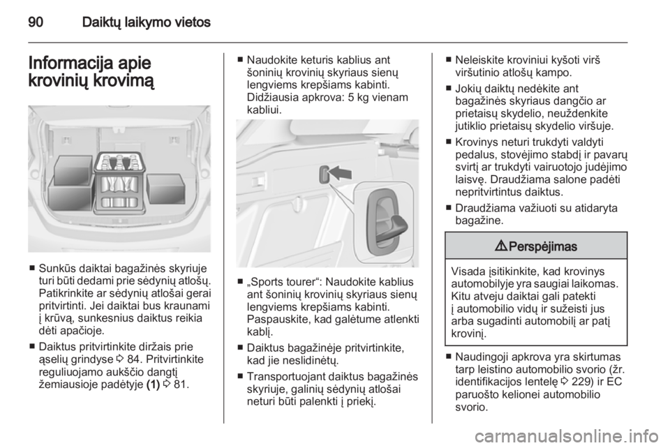OPEL ASTRA J HB5 & ST 2012  Savininko vadovas (in Lithuanian) 