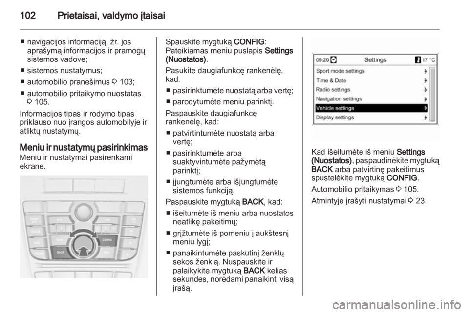 OPEL CASCADA 2013.5  Savininko vadovas (in Lithuanian) 