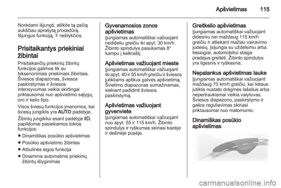 OPEL CASCADA 2013.5  Savininko vadovas (in Lithuanian) 