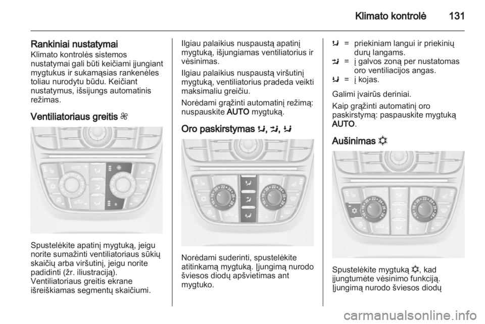 OPEL CASCADA 2013.5  Savininko vadovas (in Lithuanian) 