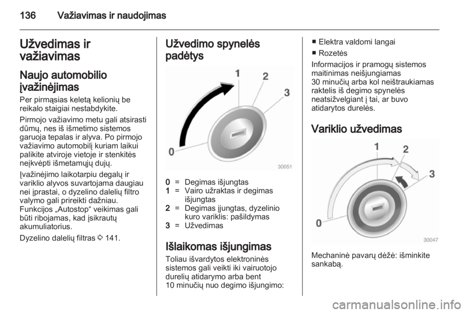 OPEL CASCADA 2013.5  Savininko vadovas (in Lithuanian) 