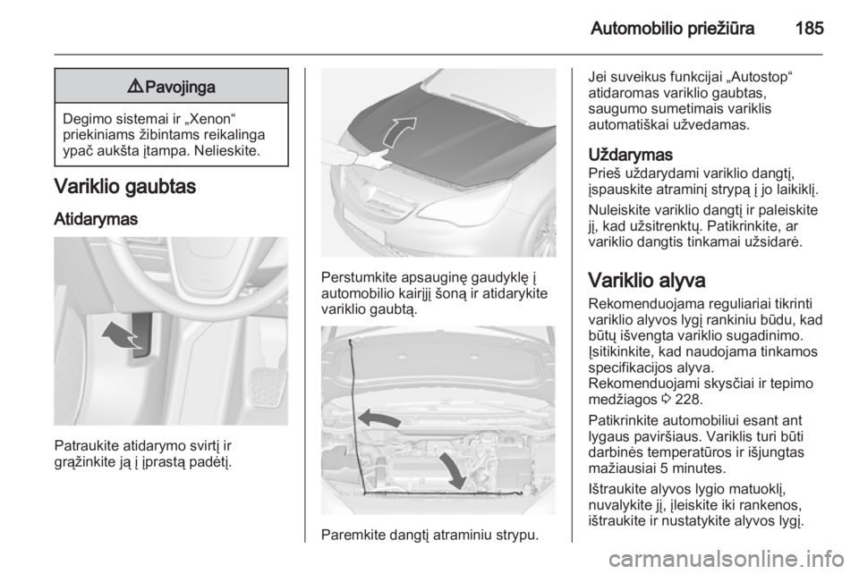 OPEL CASCADA 2013.5  Savininko vadovas (in Lithuanian) 