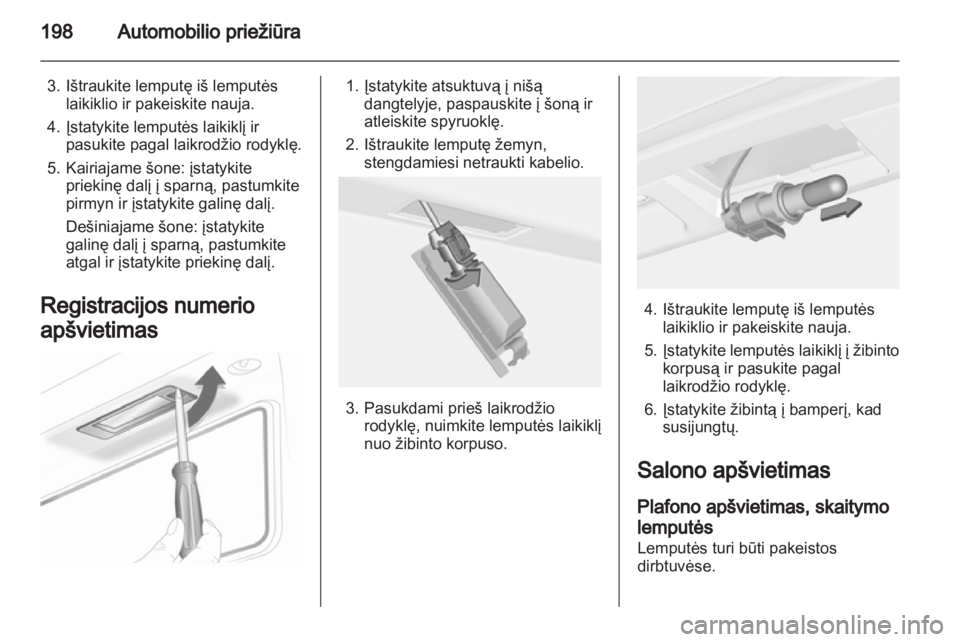 OPEL CASCADA 2013.5  Savininko vadovas (in Lithuanian) 
