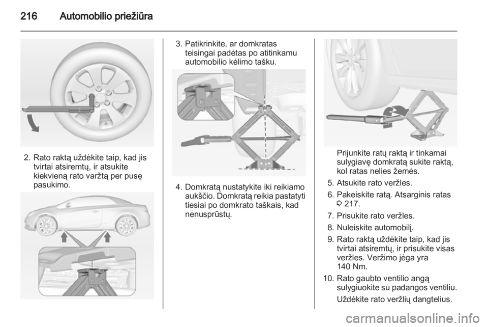 OPEL CASCADA 2013.5  Savininko vadovas (in Lithuanian) 