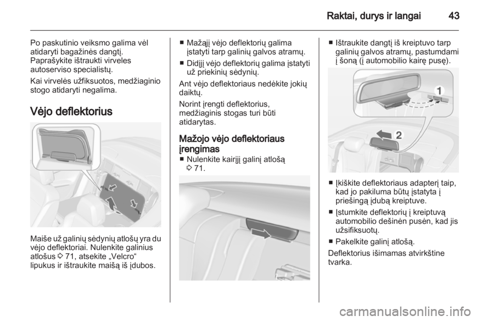 OPEL CASCADA 2013.5  Savininko vadovas (in Lithuanian) 