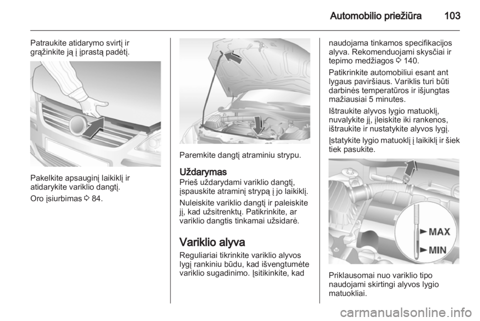 OPEL COMBO 2011  Savininko vadovas (in Lithuanian) 