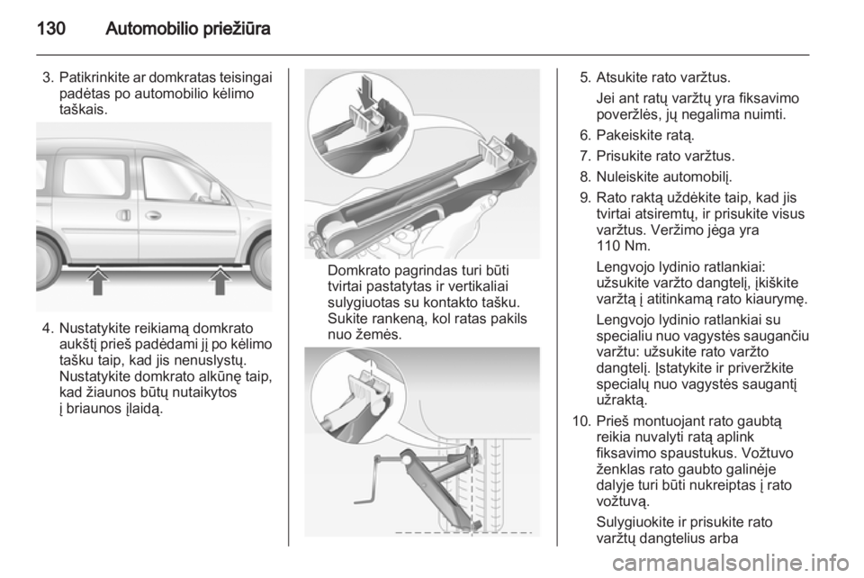 OPEL COMBO 2011  Savininko vadovas (in Lithuanian) 