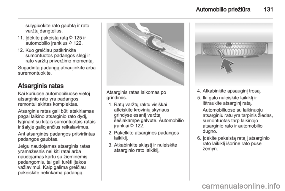 OPEL COMBO 2011  Savininko vadovas (in Lithuanian) 