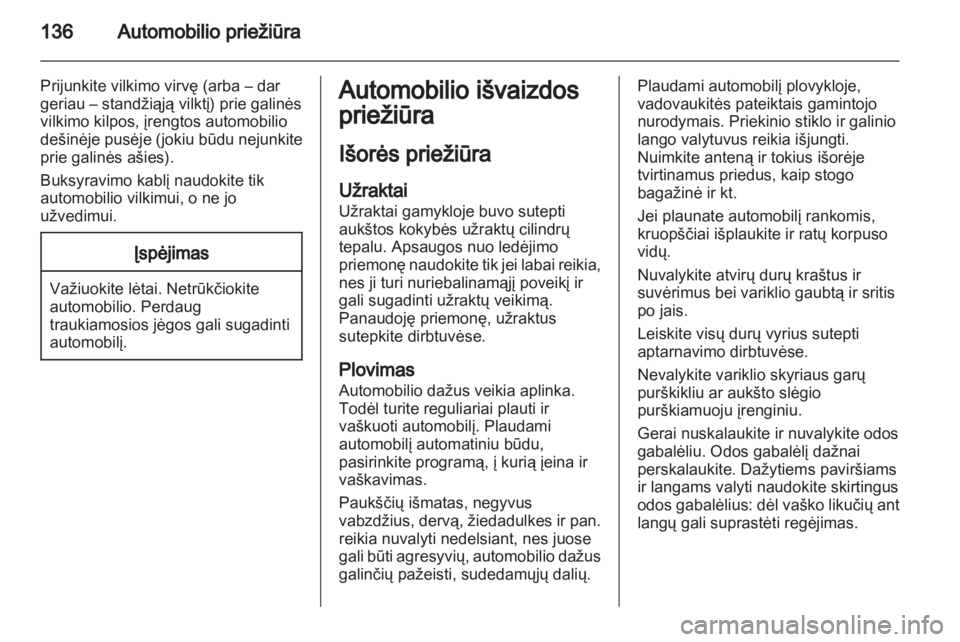 OPEL COMBO 2011  Savininko vadovas (in Lithuanian) 