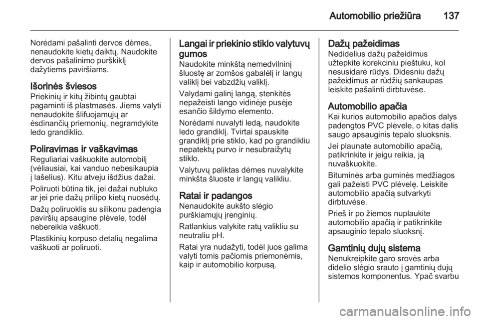 OPEL COMBO 2011  Savininko vadovas (in Lithuanian) 