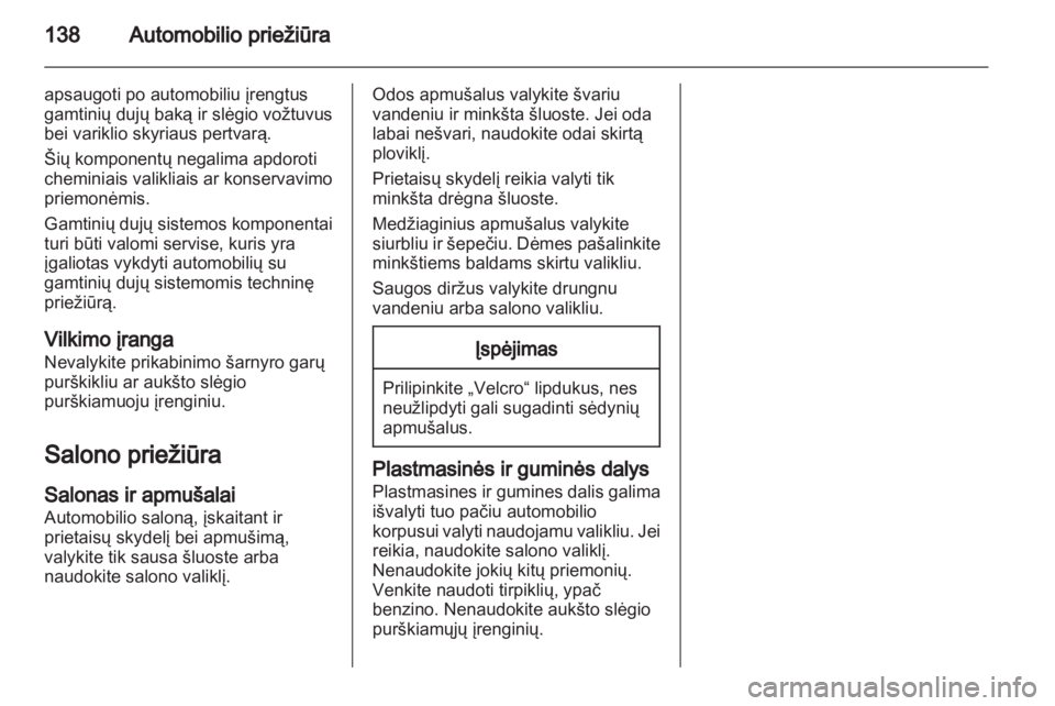 OPEL COMBO 2011  Savininko vadovas (in Lithuanian) 