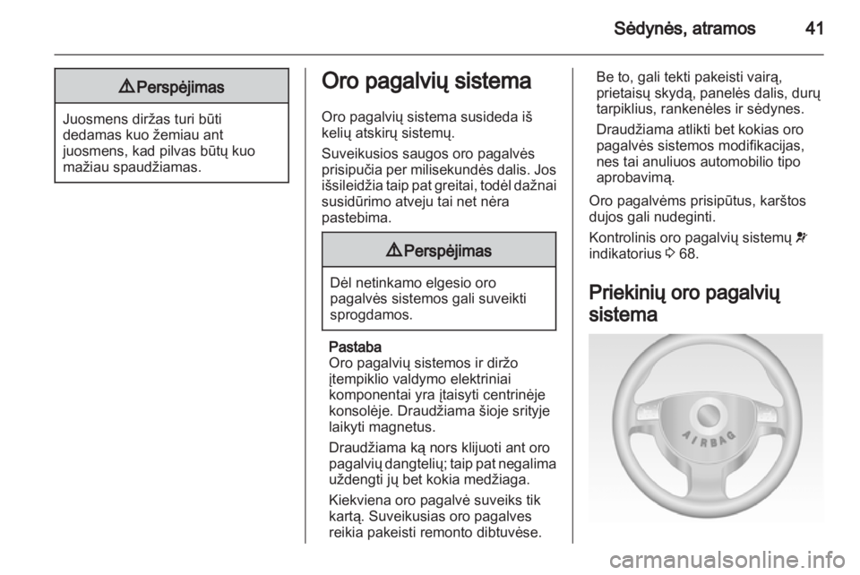 OPEL COMBO 2011  Savininko vadovas (in Lithuanian) 