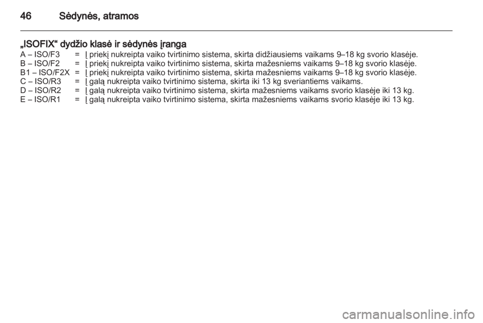 OPEL COMBO 2011  Savininko vadovas (in Lithuanian) 