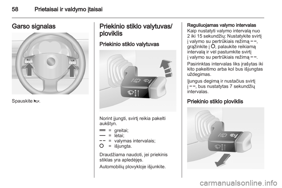 OPEL COMBO 2011  Savininko vadovas (in Lithuanian) 