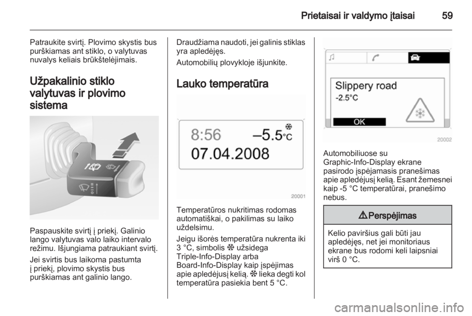 OPEL COMBO 2011  Savininko vadovas (in Lithuanian) 