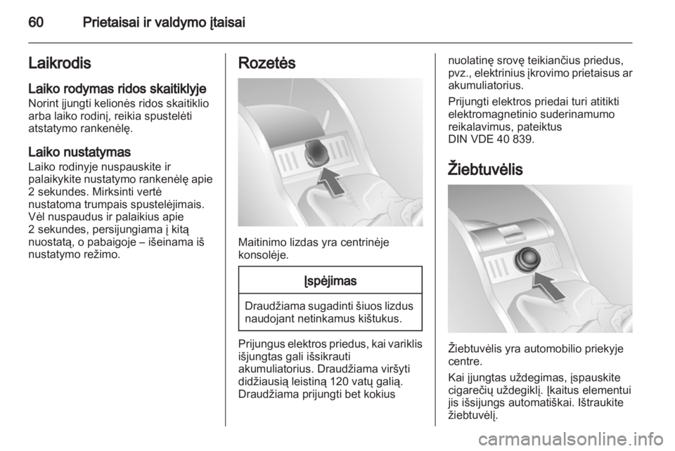 OPEL COMBO 2011  Savininko vadovas (in Lithuanian) 