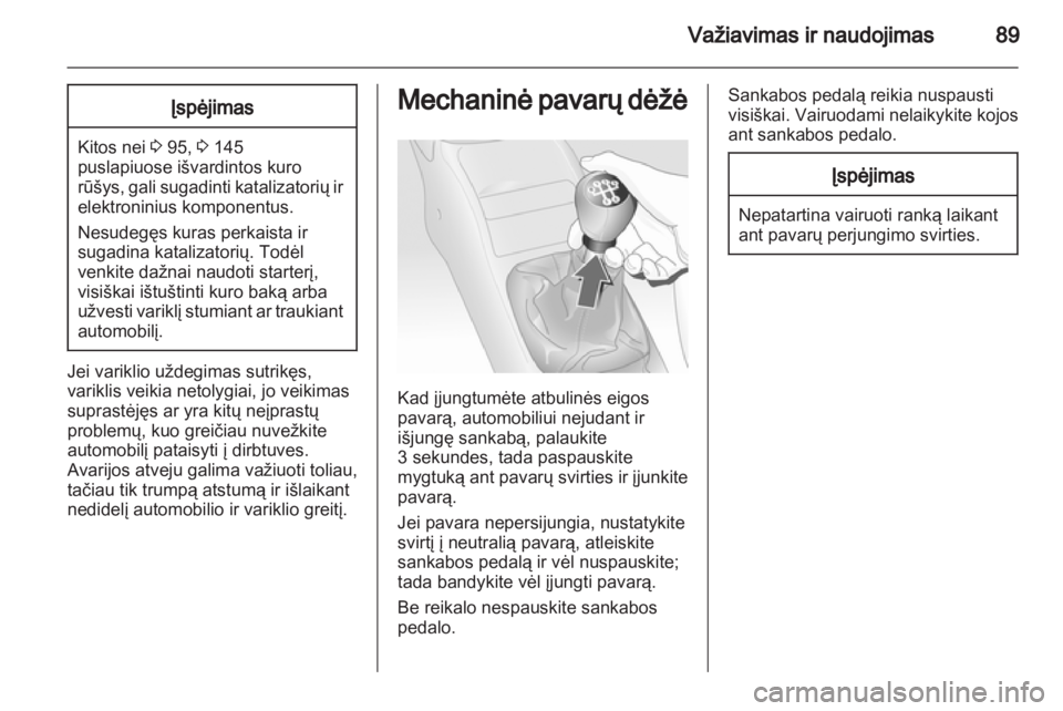 OPEL COMBO 2011  Savininko vadovas (in Lithuanian) 