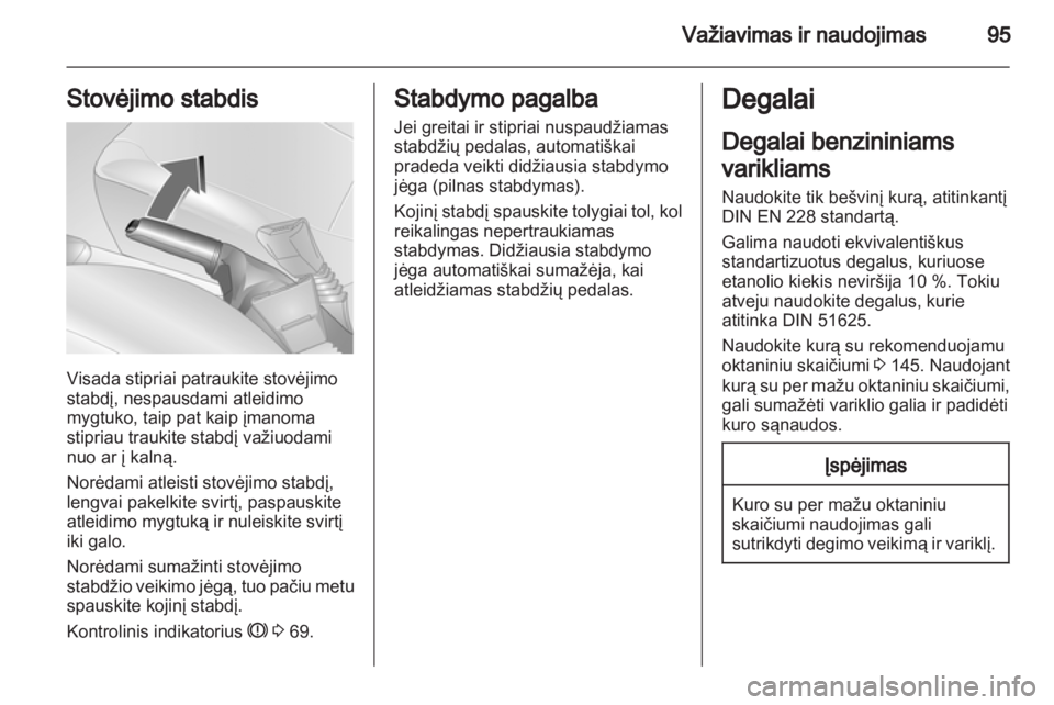 OPEL COMBO 2011  Savininko vadovas (in Lithuanian) 