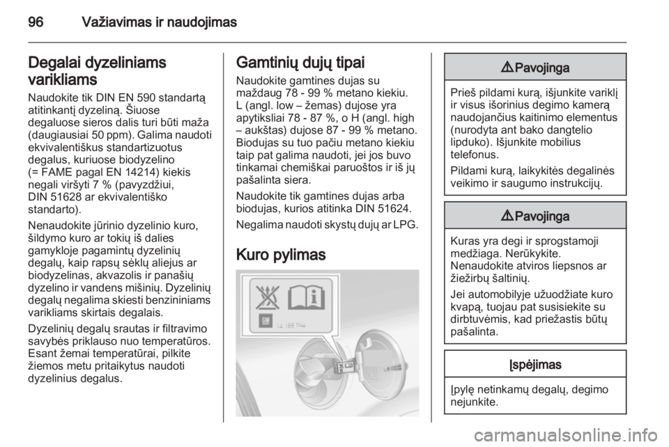 OPEL COMBO 2011  Savininko vadovas (in Lithuanian) 