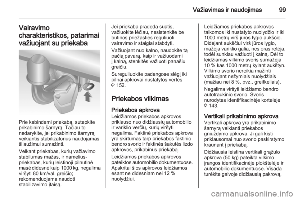 OPEL COMBO 2011  Savininko vadovas (in Lithuanian) 