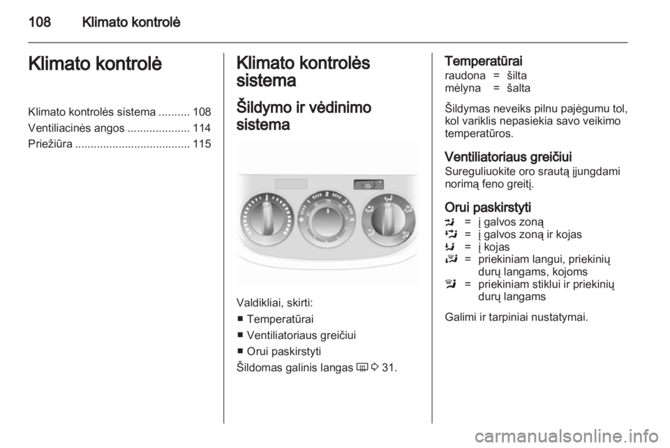 OPEL CORSA 2011  Savininko vadovas (in Lithuanian) 