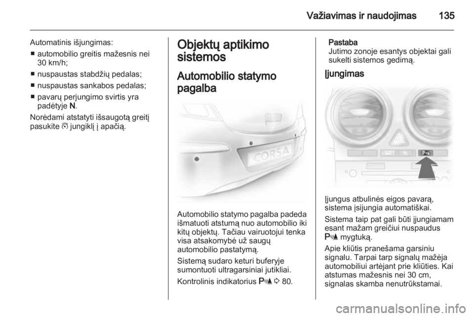 OPEL CORSA 2011  Savininko vadovas (in Lithuanian) 