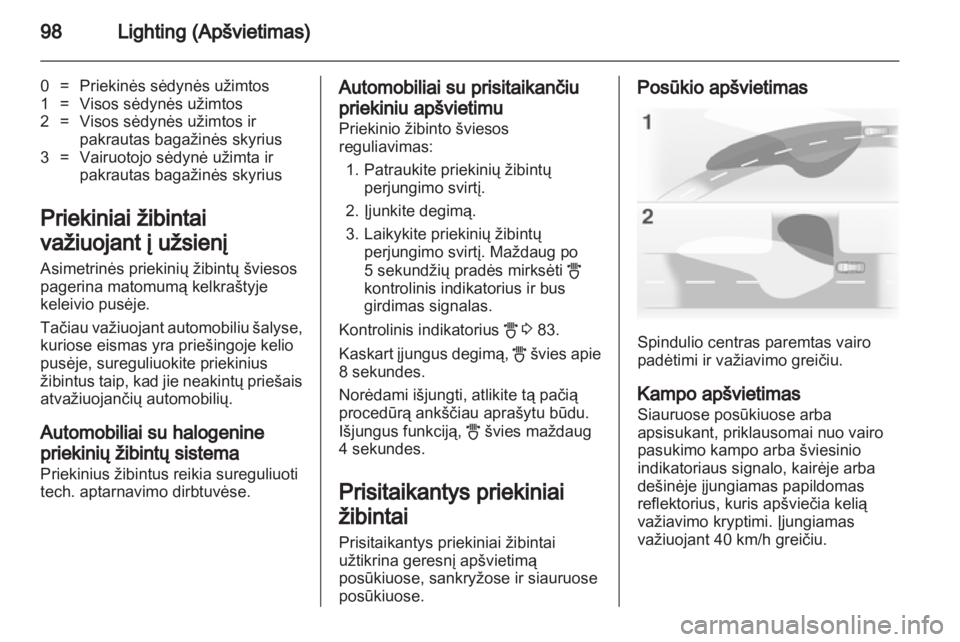 OPEL CORSA 2011  Savininko vadovas (in Lithuanian) 