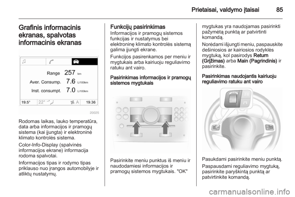 OPEL CORSA 2013  Savininko vadovas (in Lithuanian) 